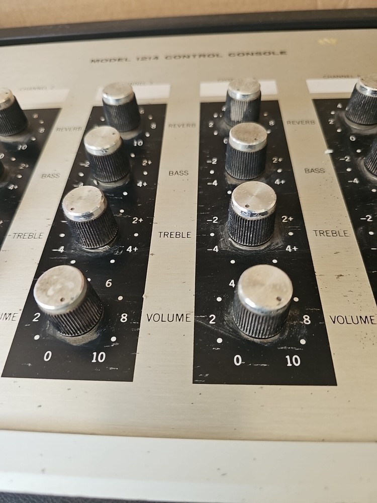 CLASSIC ALTEC MODEL 1214 CONTROL CONSOLE MIXER 6 + 1 CHANNEL
