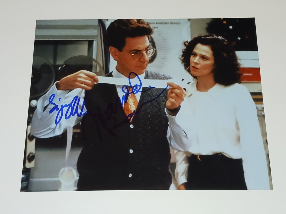 Harold Ramis Sigourney Weaver Ghostbusters Signed Autograph COA Authentication 2