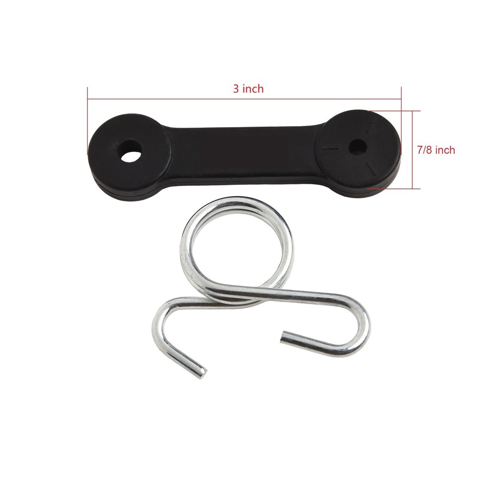 4PCS Bagger Latch Strap & Hook Bagger Latches Kit Fits For Crafts Mower