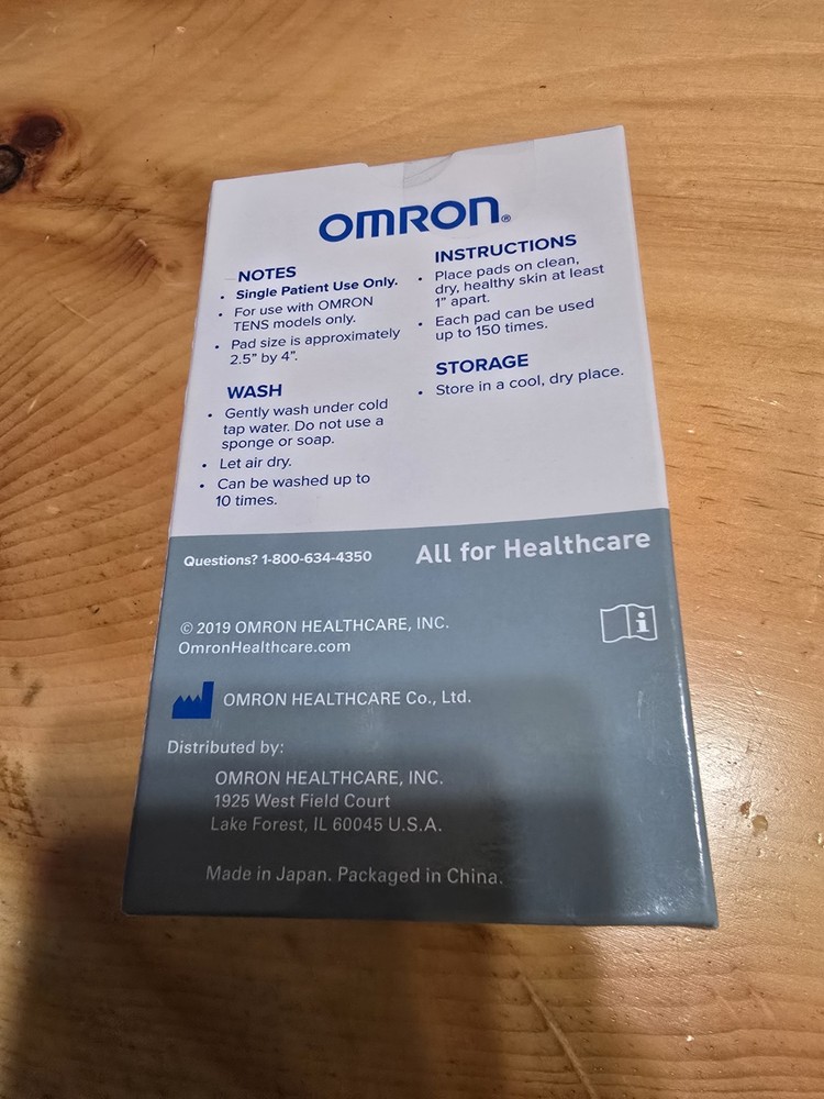Omron TENS Unit With Pads