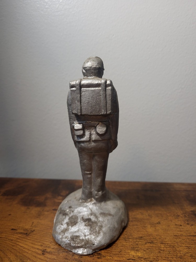 Civil War Era Molded Cast Iron Solider