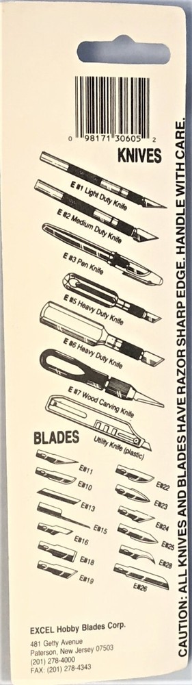 EXCEL Burnisher w/Aluminum Handle Tips HOBBY TOOL ACCESSORY EXCEL 30605