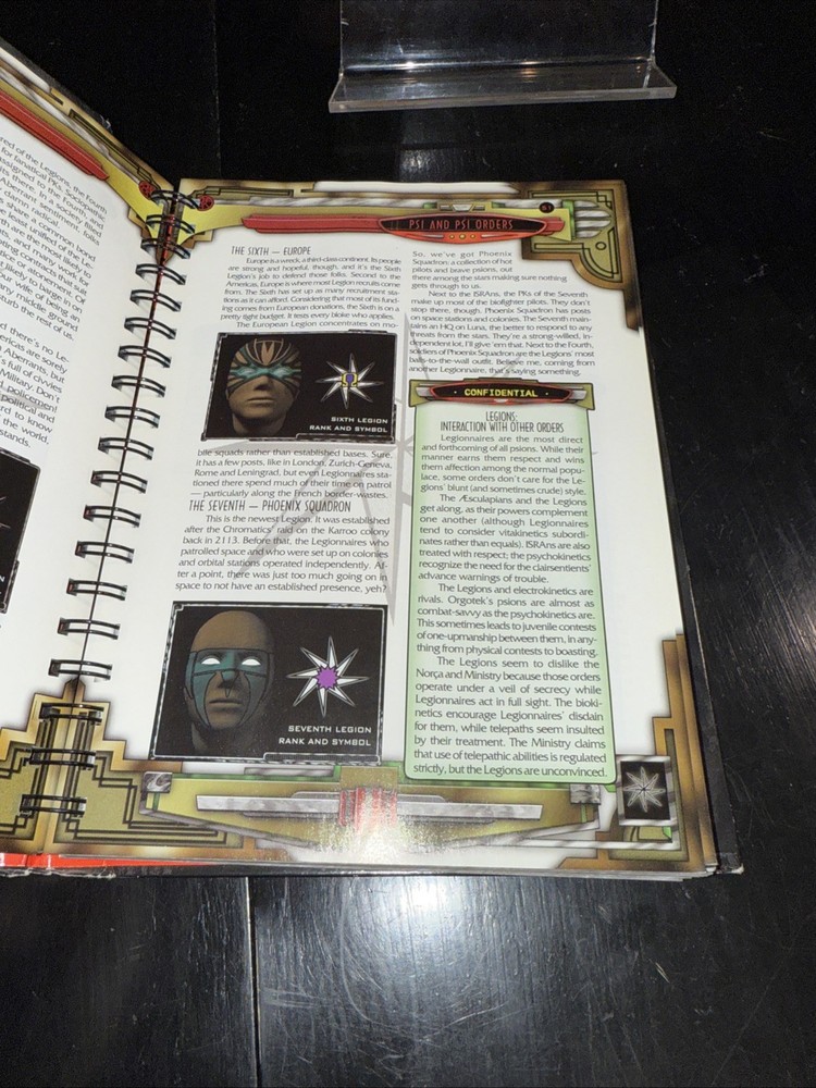 Aeon: Trinity RPG Game Rule Book WW9100