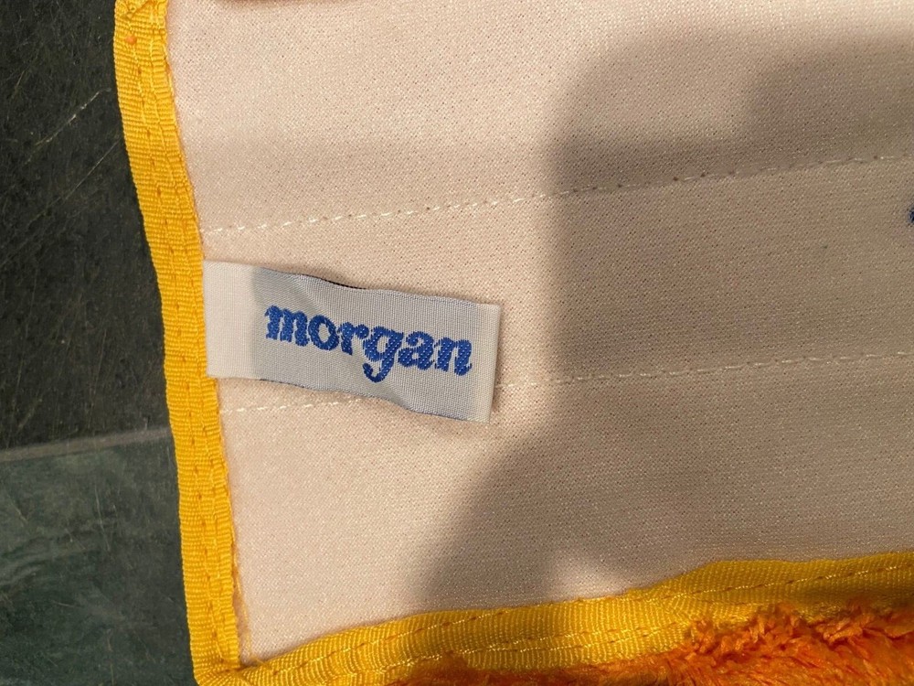 18" Orange Mircrofiber Dry Pad, Fold Over Rectangular, Piped Sides 12 Pack *NEW*