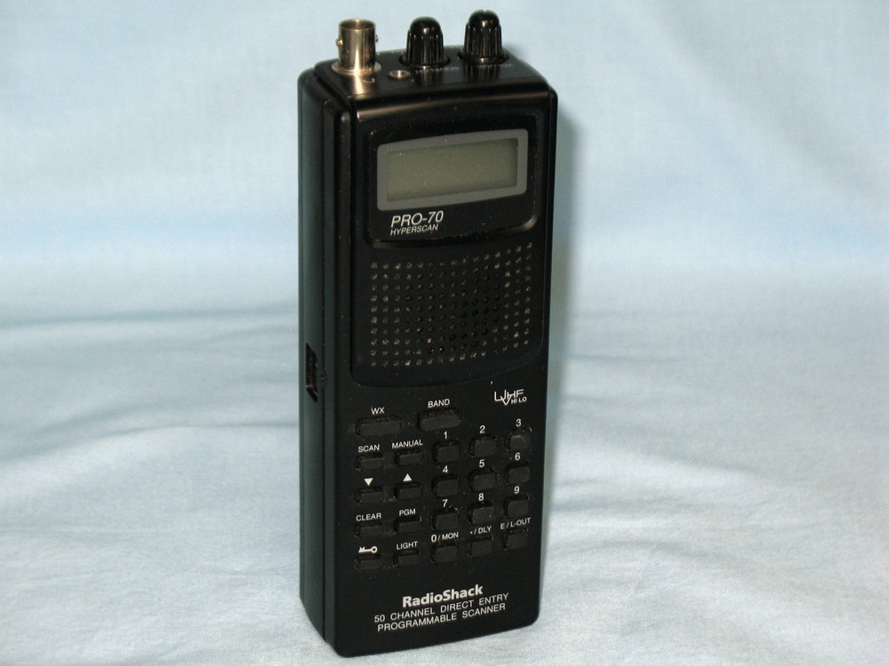 RADIO SHACK # PRO 70 HYPERSCAN ~ 50 CHANNEL DIRECT ENTRY PROGRAMMABLE SCANNER