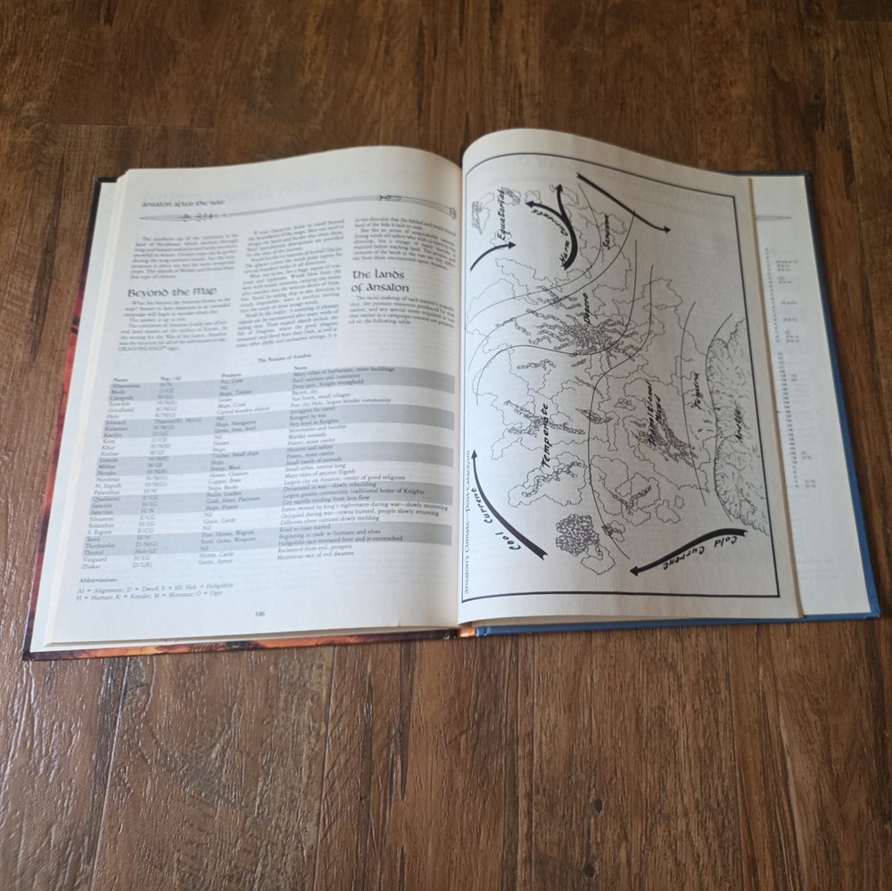 AD&D DragonLance Adventures TSR 1987