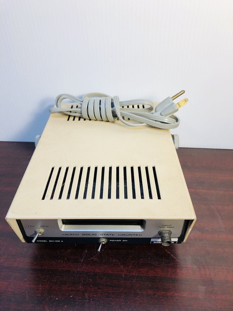 VTG Heath Schlumberger SM-105A Solid State Counter