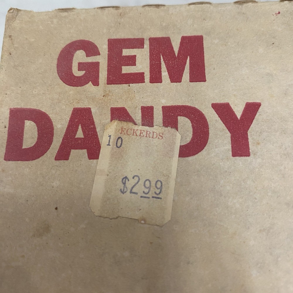 GEM DANDY NUT CRACKER SLIGHTLY USED IN BOX VINTAGE