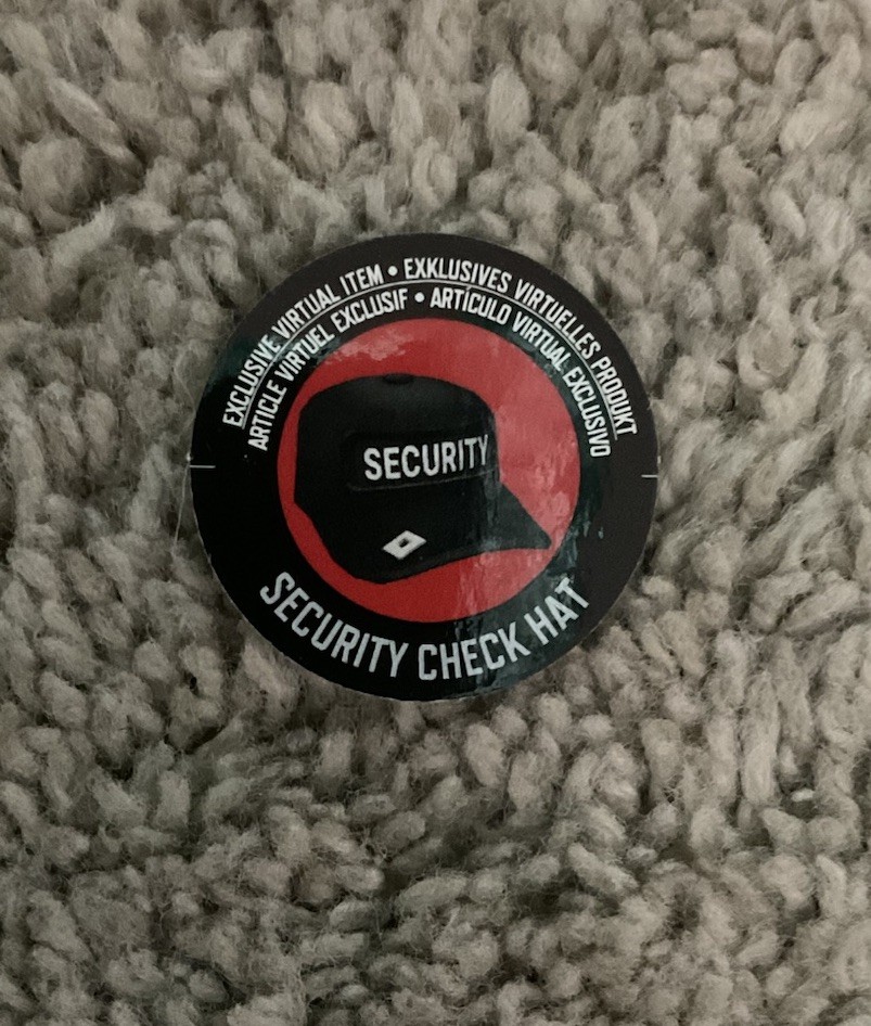 Roblox Security Check Hat Code Only Action Series 10 *Messaged*