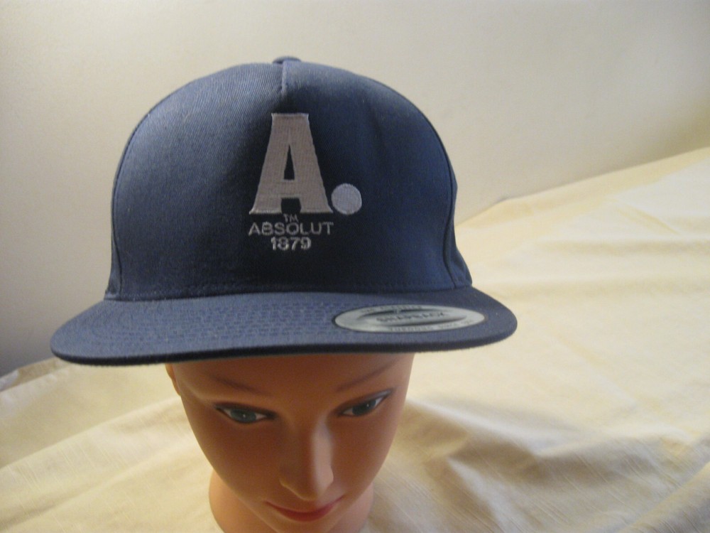 ABSOLUT. VODKA SNAPBACK CAP - NEW