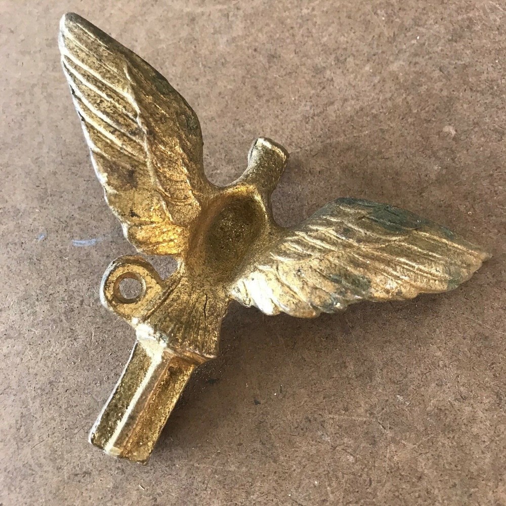 Cast Iron Eagle with some of the Original Gilding