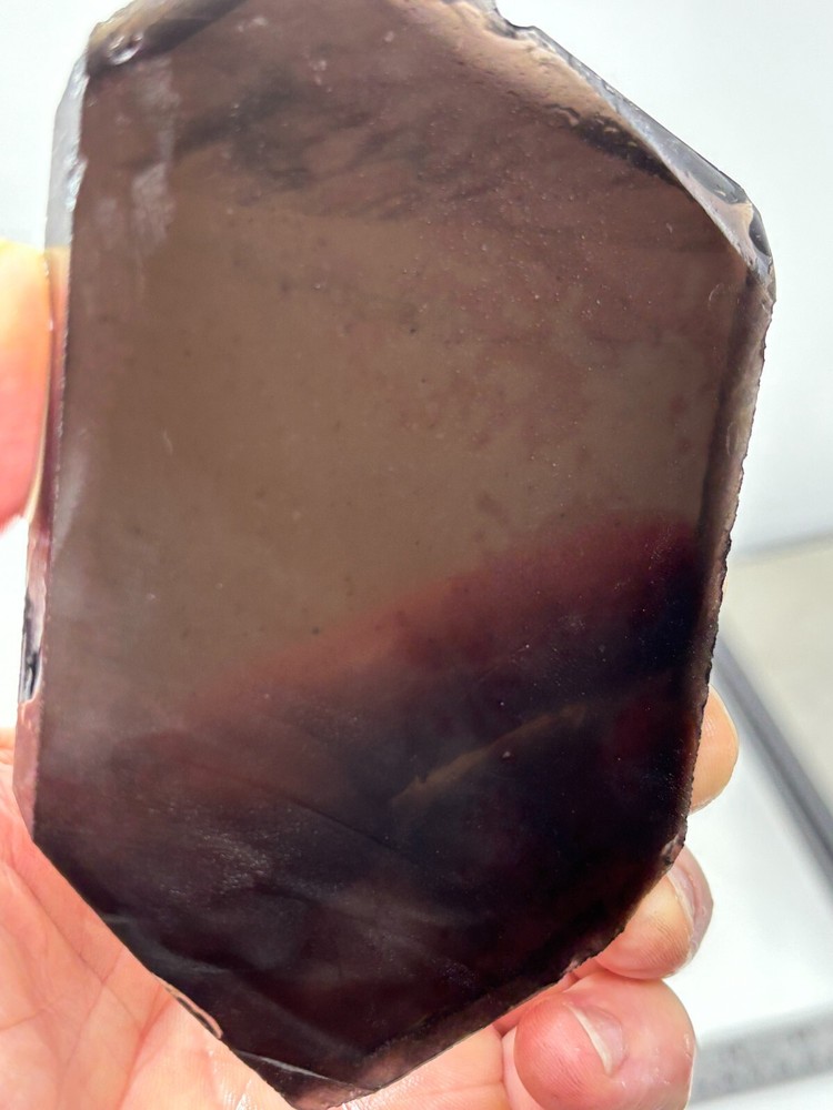 Black Obsidian Slab Lapidary Cabbing Knapping Combo ship avail