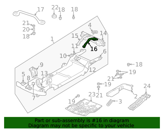 Genuine GM Center Support 91176840