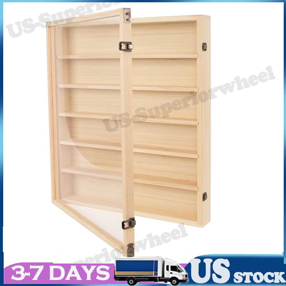 HOT 1/64 Scale Model Car Display Case Wall-Mounted Diecast Display Case Storage