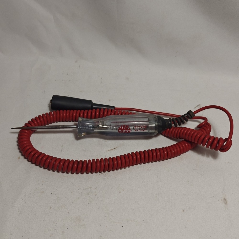 Mac Tools 6 / 12  Volt Circuit Tester ET125D Works Great