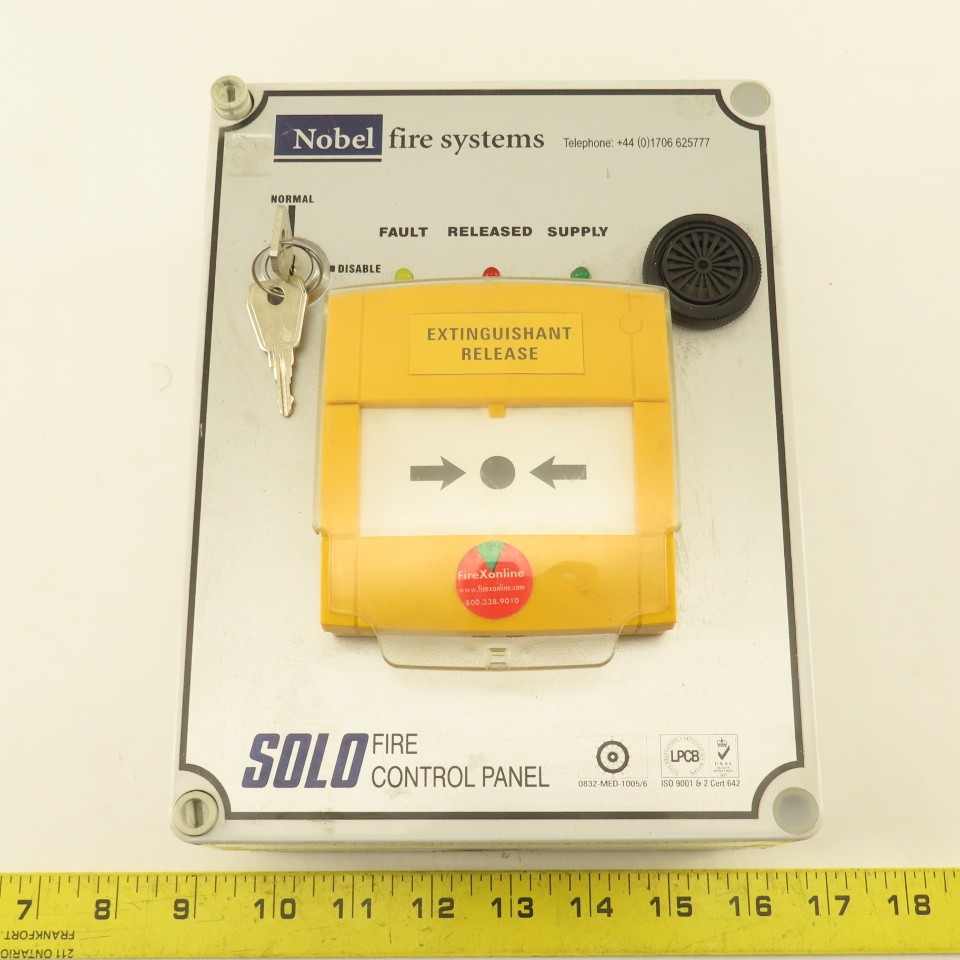 Nobel Fire Systems Solo 115V Fire Suppression Controller