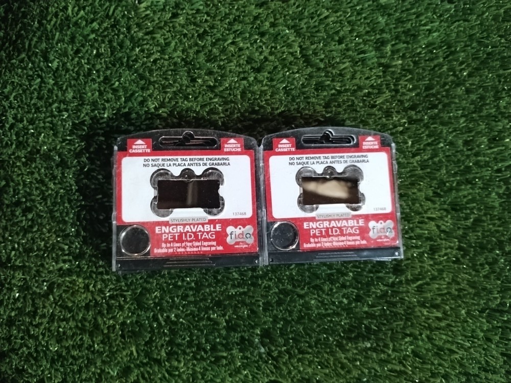 Engravable Pet ID Tags 137468 "Open Box" 10PCS