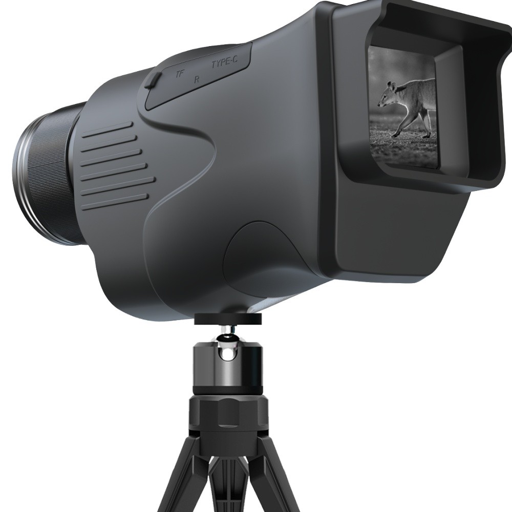 Monocular Night Vision Device, Black, Hunting Rangefinder, Golf Rangefinder