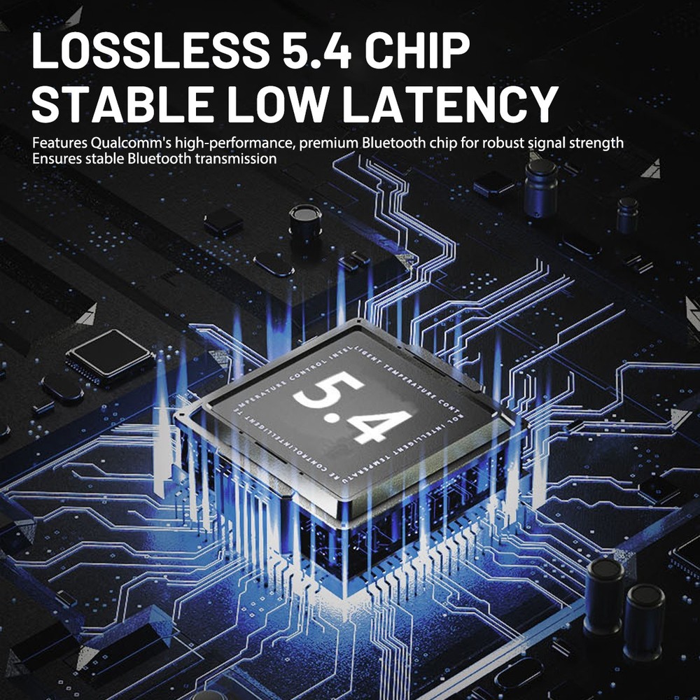 Bluetooth 5.4 Transmitter Receiver Long Range For TV Home Stereo Audio Adapter