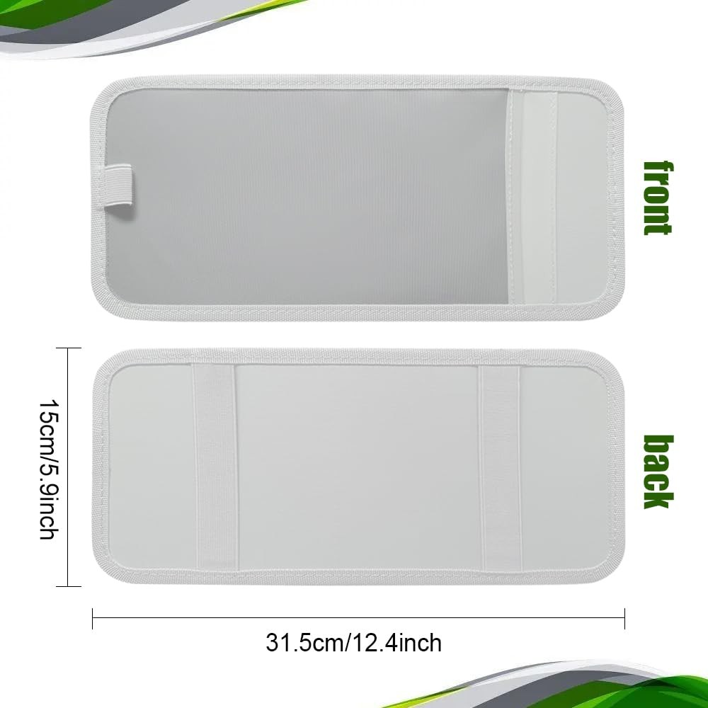 2PCS Handicap Placard Holder for Auto, Disabled Parking Permit Sign Protector...