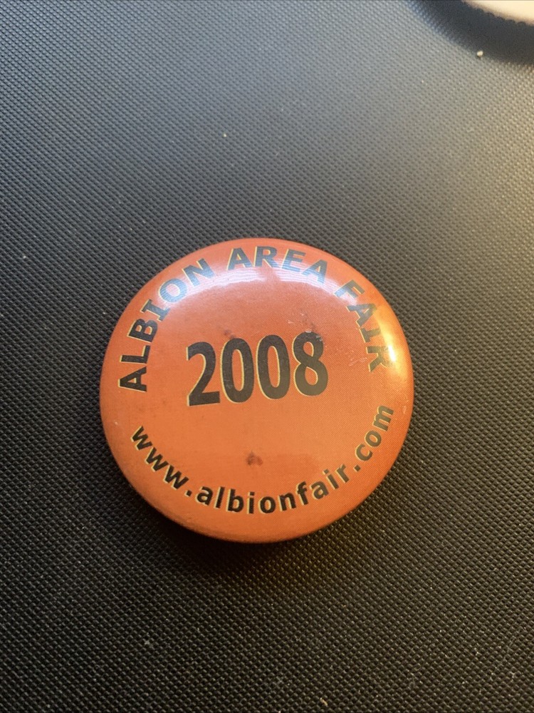 2008 Albion Area Fair Pinback Button