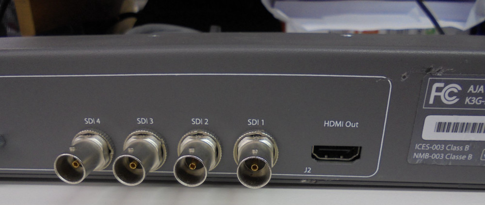 AJA K3G-Box Breakout Box