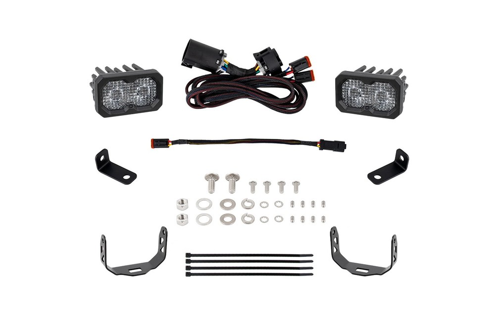 Diode Dynamics Reverse Light Kit For 2017-2022 Ford Super Duty, C2 Sport