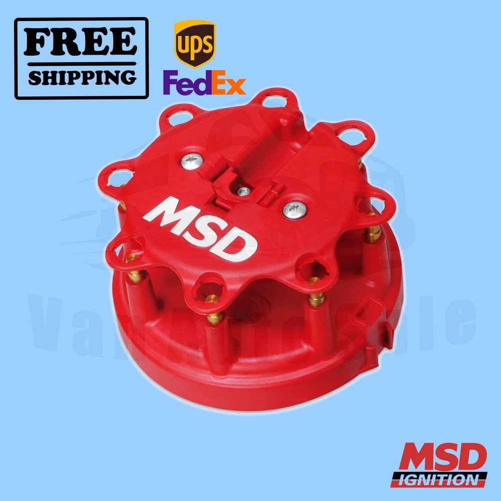 Distributor Cap MSD New for Ford E-150 Econoline 75-1996