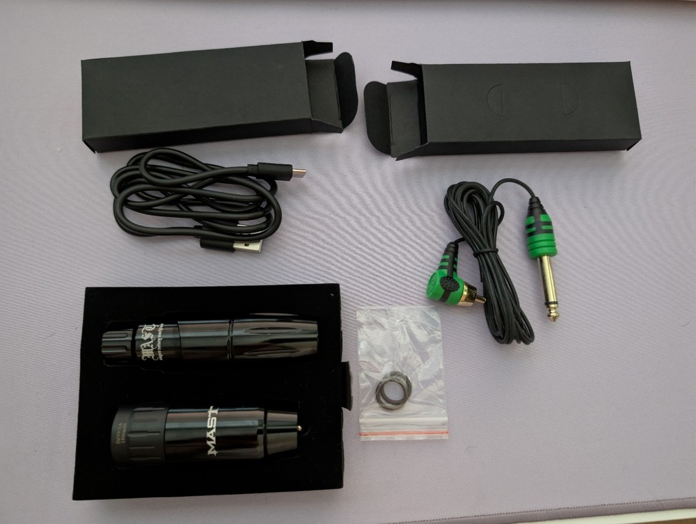 Mast Wireless Tattoo Machine Black
