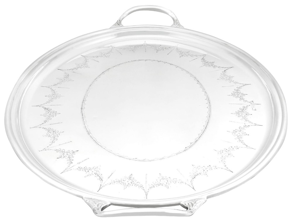 Vintage Sterling Silver Drinks Tray (1964)