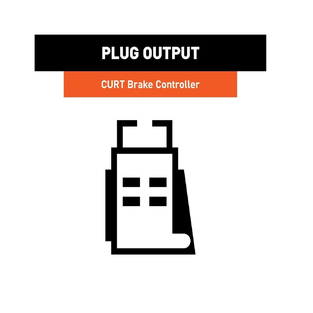 Curt 51451 Brake Control Adapter Harness