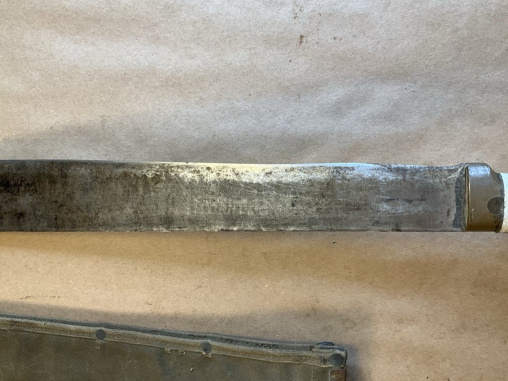 True Temper 1945 Machete W/ 1944 Sheath