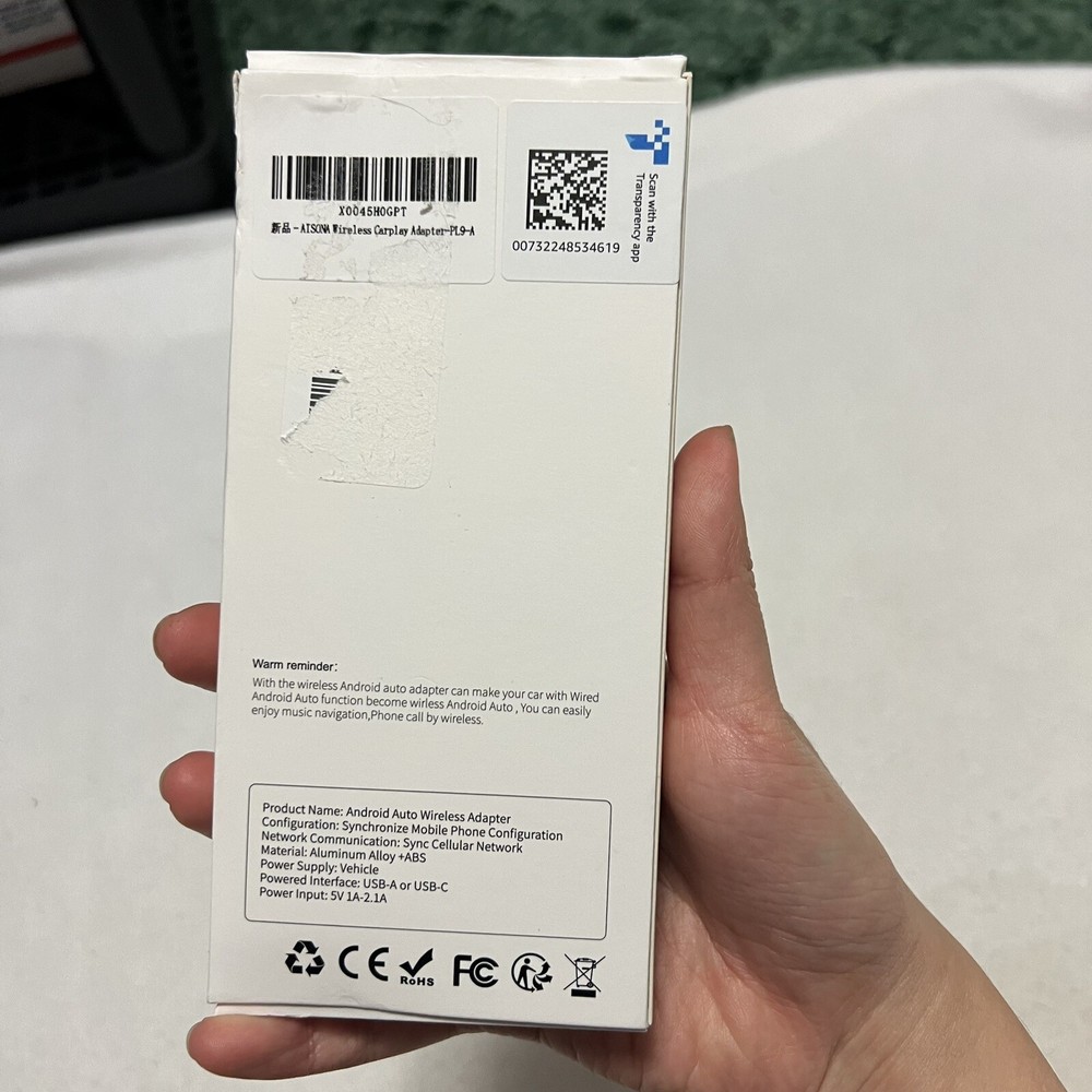 Wireless Android Auto Car Adapter for Wired Android Auto Cars Jan Sale