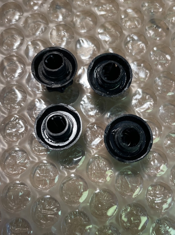 Behringer T1951 Equalizer: Lot of 4 Knobs/Dials: Input Frequency Bandwidth Level