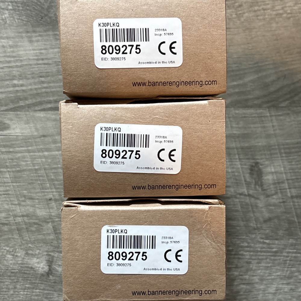 Banner K30PLKQ 809275 K30 PRO Series 30MM Programmable Multicolor Indicator