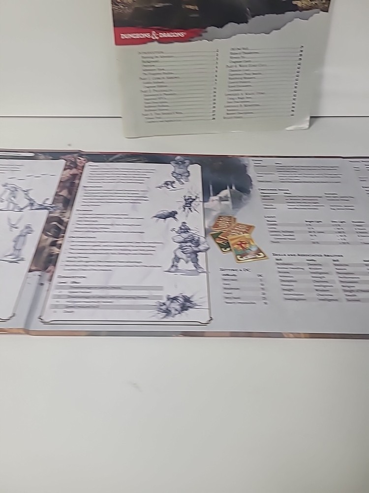 Dungeon Master 4 Panel Screen C267F 52571 Dungeons And Dragons