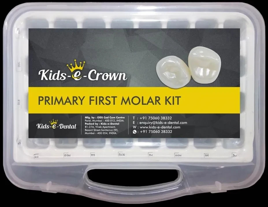 Kids-e-Crown Zirconia Crowns Primary First Molar Kits