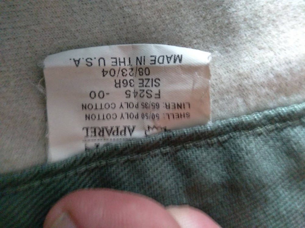 USSF Forest Service Cold Weather Jeans