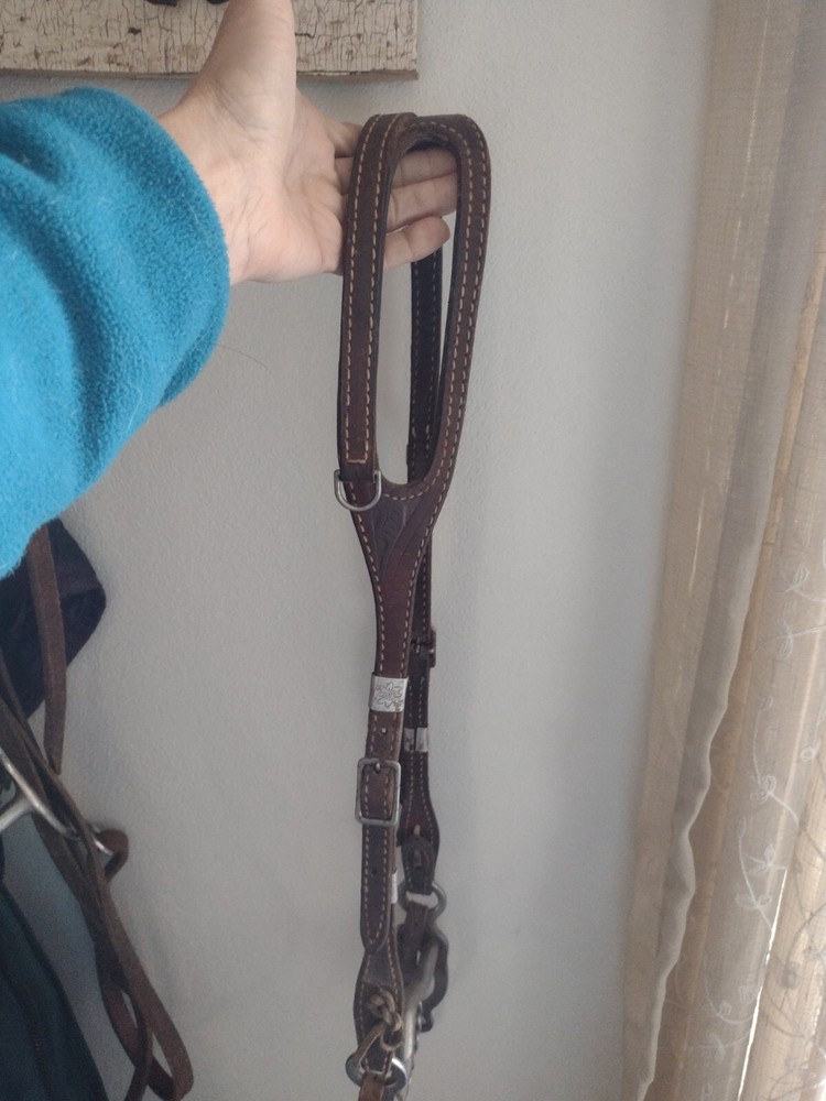 1970 Vintage Split Ear Western Working Bridle
