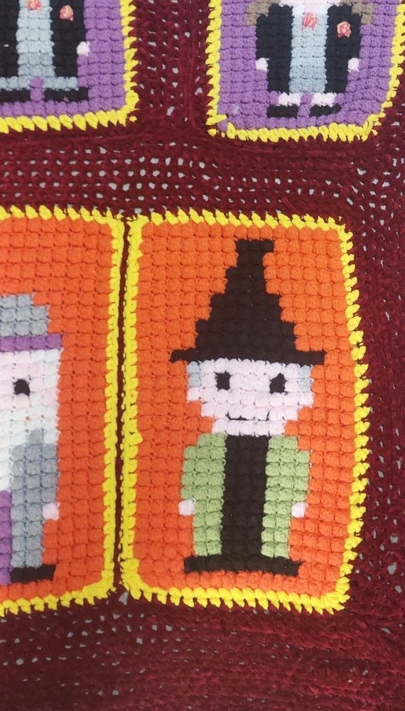 Lovely Handmade Harry Potter Crocheted Blanket Throw