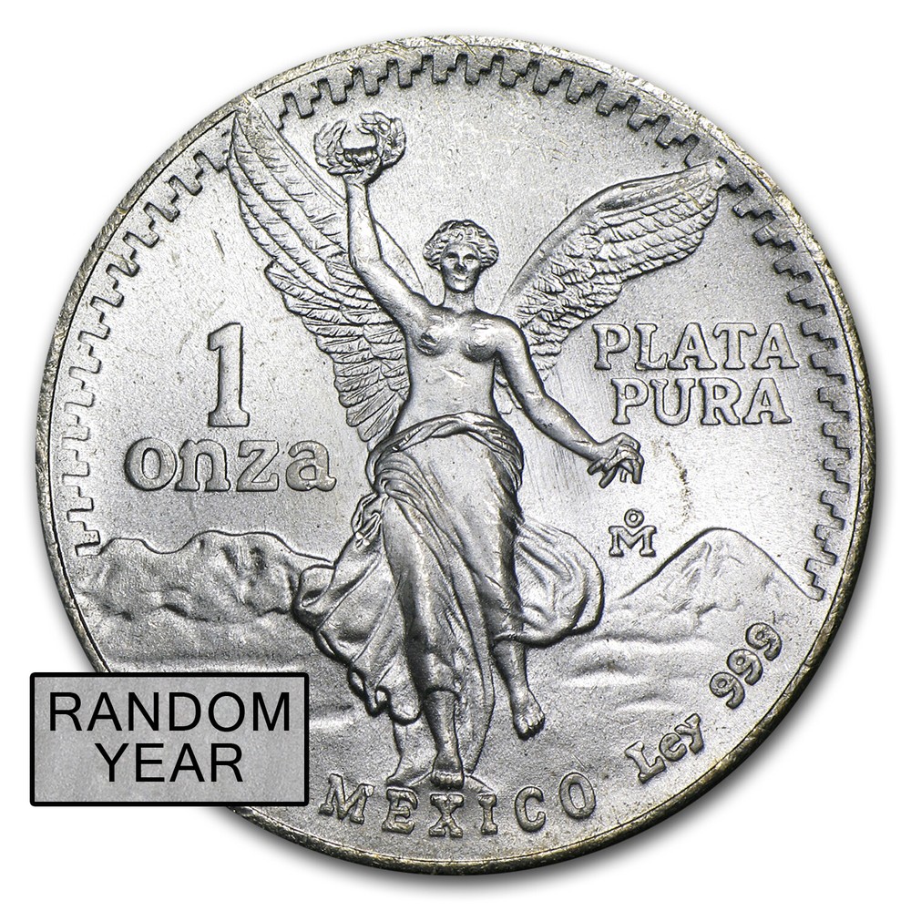 Mexico 1 oz Silver Libertad BU (Random Year)