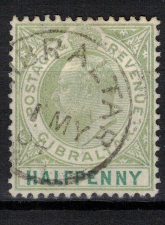 GIBRALTAR Scott 49Ab SG 56 Used