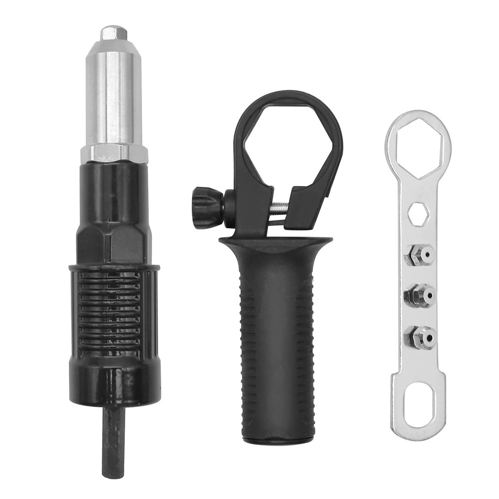Pop Rivet Gun Tool Rivet Drill Attachment Power Drill Tool Kit Cordless Rivet...