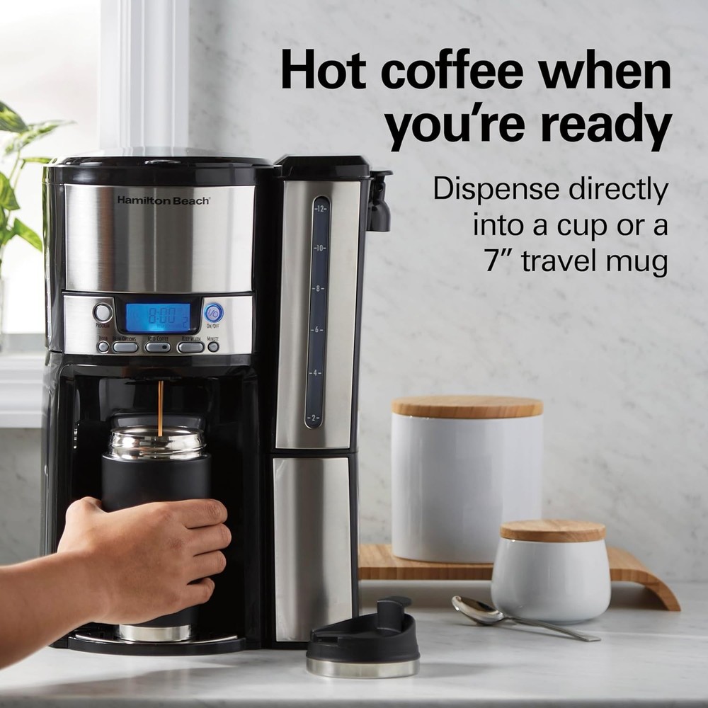 Hamilton Beach BrewStation 12-Cup Programable Dispensing Coffee Maker
