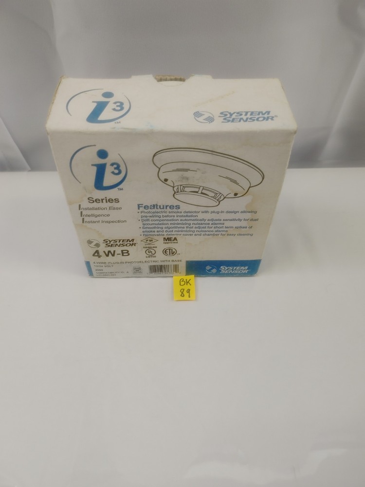 System Sensor 4W-B Smoke Detector 4-Wire