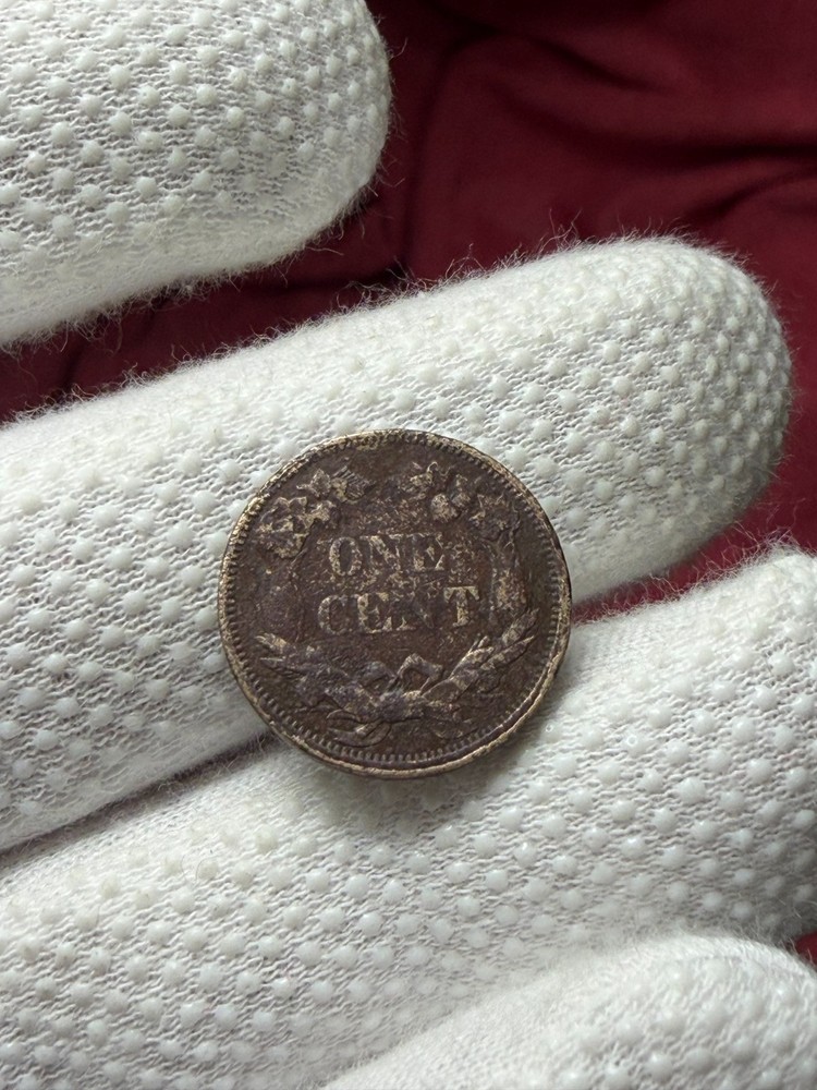 1858 Flying Eagle Small Letters US Type Coin