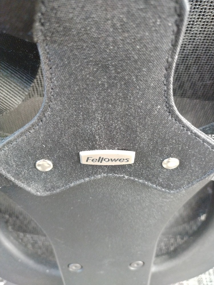 Fellowes Professional Series Back Support Black 8037601