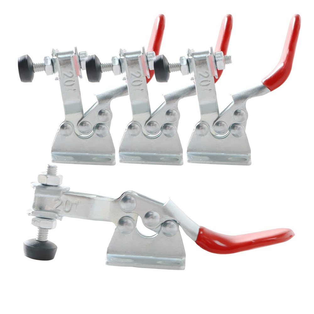 4 PCS Type 201 Horizontal Quick Clamp 60 lbs Clamping Force Quick Clamp Tool
