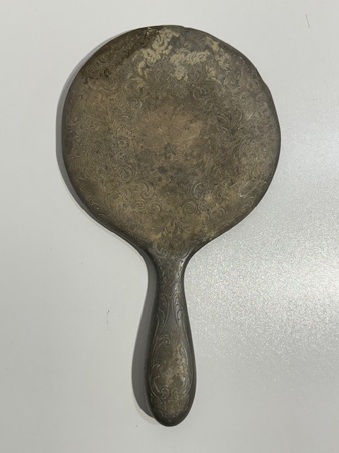 Antique Hand Mirror SL13