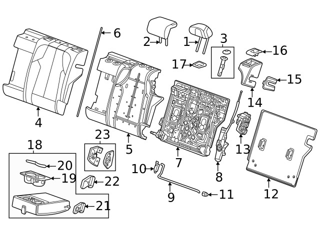Genuine GM Mount Bracket 13552545